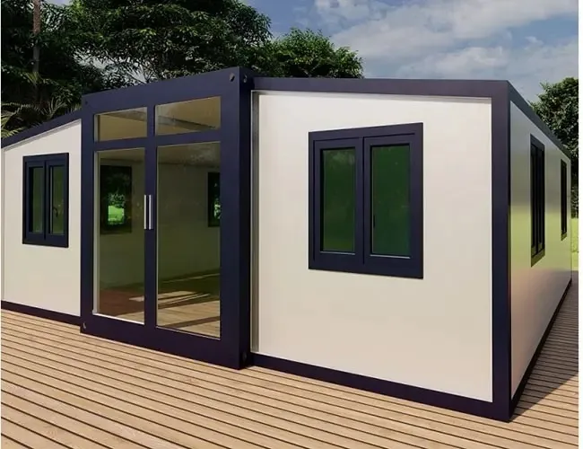Factory Double-Wing Foldable Assembling Movable Residential Container Houses Expandable Expansion Box For Comfortable Living