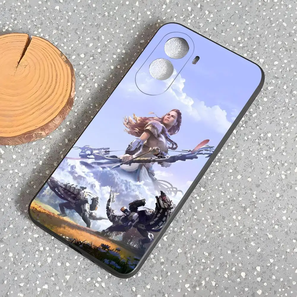 Funda de teléfono Game Horizon Zero Dawn para Poco M7 M6 M5 S M4 F7 Ultra F6 F5 X7 X6 X5 X4 GT Pro carcasa suave negra