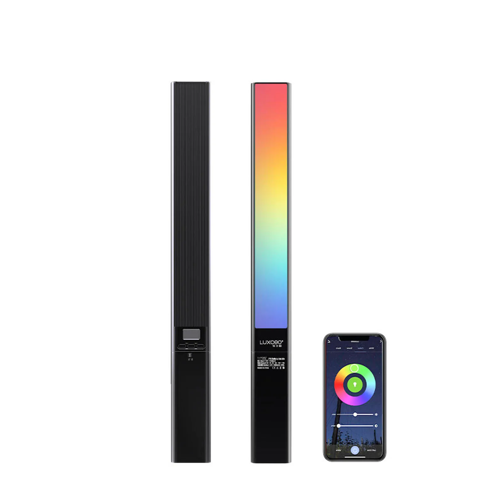 

P6 RGB Handheld LED Video Light Stick with APP & Remote Control LED Light Wand for Photo Studio 3200K-6500K Full Color