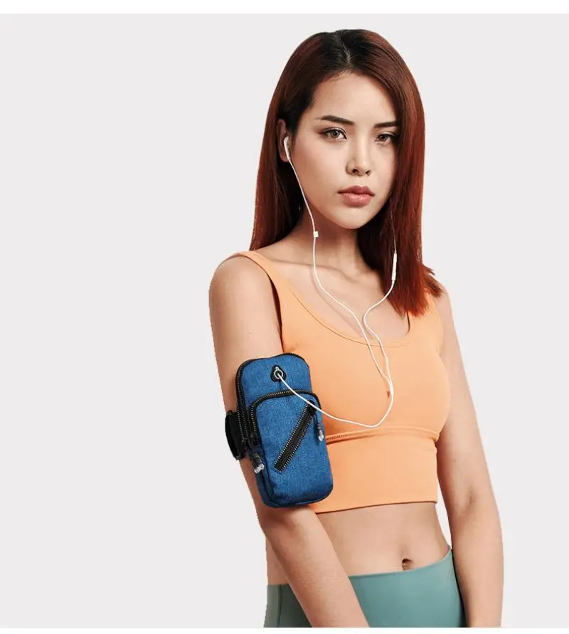 Waterproof Armband Phone Bag Universal For Iphone For Samsung For Huawei Outdoor Running Sport Phone Carry Bag With Secure Strap