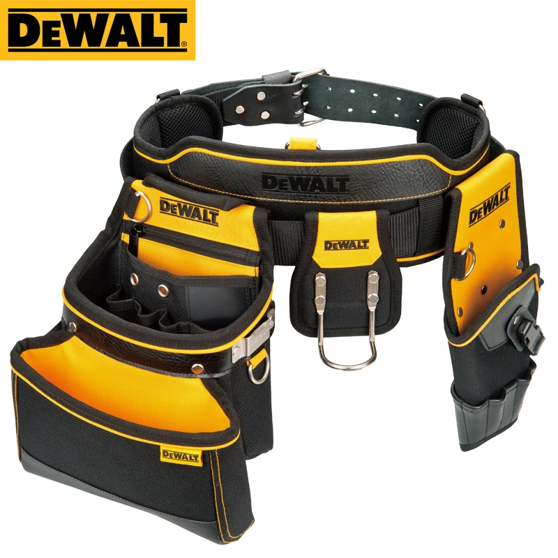 

DEWALT DWST81228-8 Многоцелевая сумка для электрика с поясным ремнем для инструментов, пылезащитный, прочный, регулируемый комплект для хранения