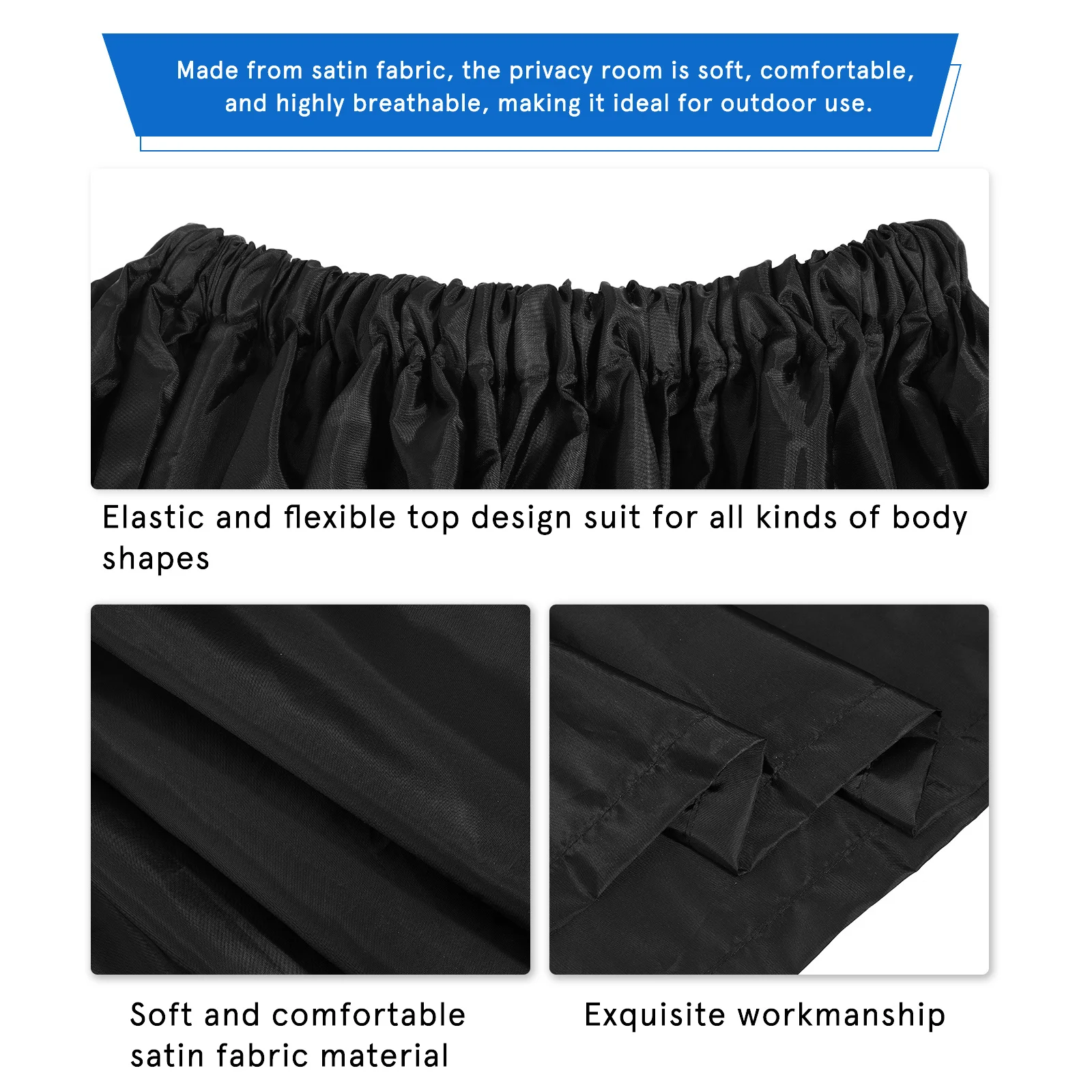Portable Changing Tent Instant Dressing Cover Outdoor Privacy Shelter Beach Swimming Camping Dressing Room Changing Tent