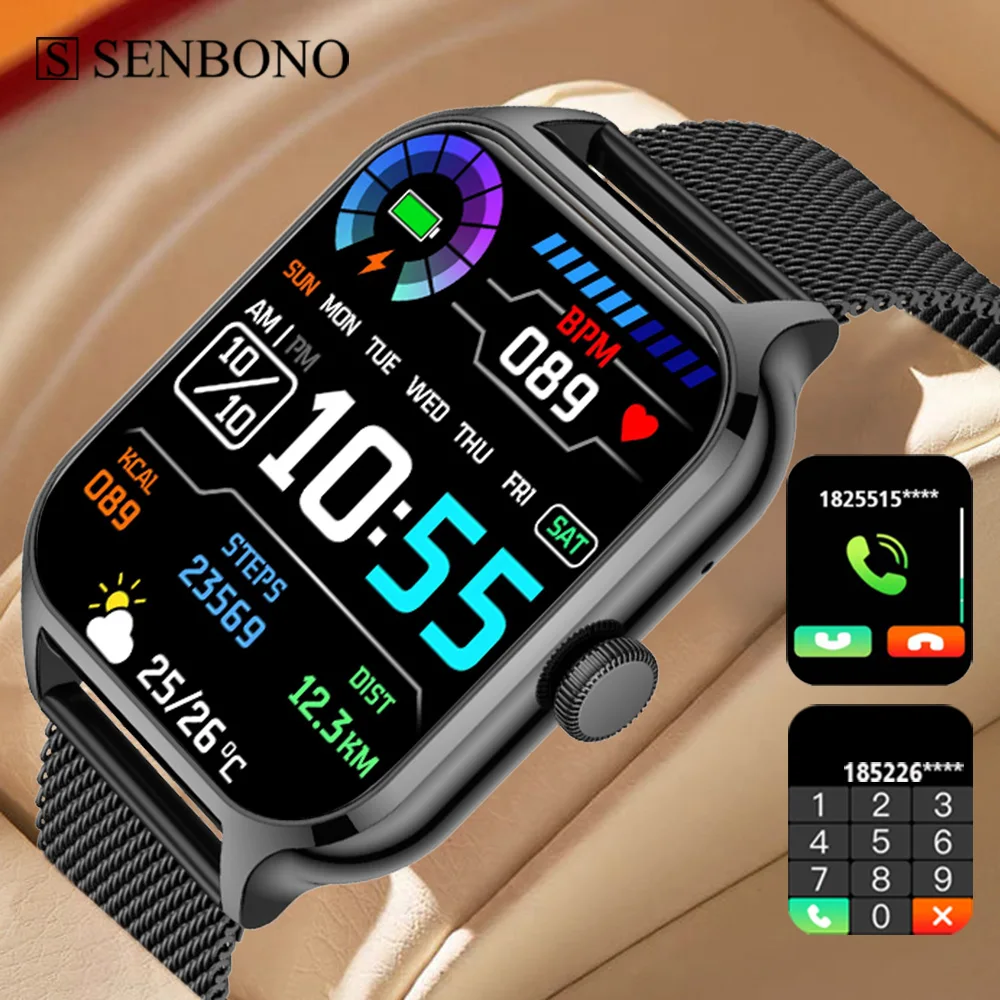 SENBONO New Men's Smartwatch 1.91