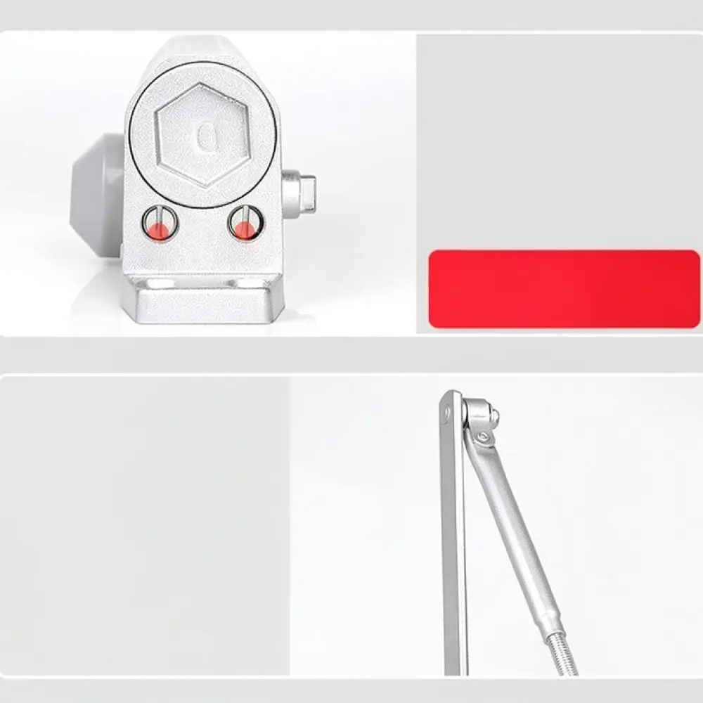 Automatic Hydraulic Door Closer Adjustable Closing Speed Buffer Hardware For Metal Wooden Security Entrance Doors