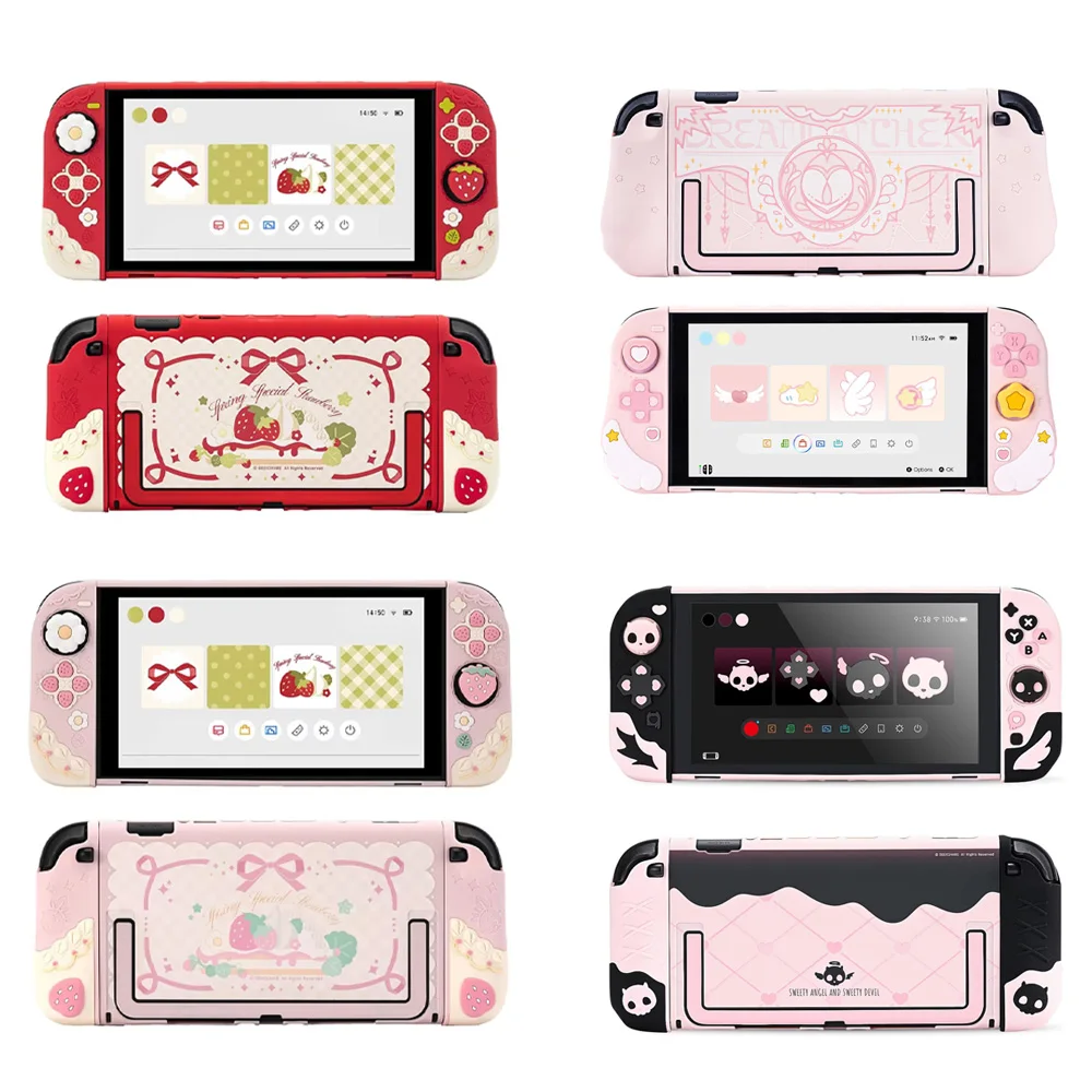 GeekShare 保護ケース Switch 2 (2025 - Strawberry Huller のレビューと価格
