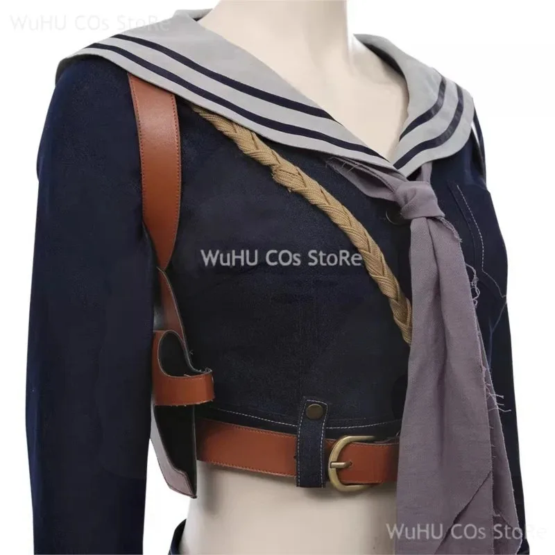 إميلي تأثيري الكبار 2011 فيلم مصاصة كوس لكمة الزي زي تنورة حزام تمويه JK فستان المرأة هالوين كرنفال حفلة القماش