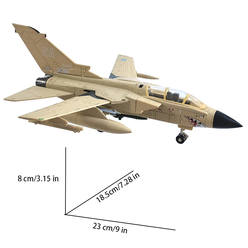 1:72 Building Blocks Fighter Assembled Model Tornado SU27 J10C F15 YF-23 Multi-role Strike Stealth Military Series Toy Xmas Gift