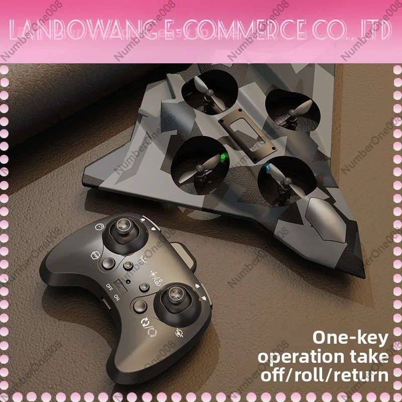 4DRC V32 Foldable Foam Drone 4 Axis RC Airplane Hovering Crash Resistant Toy Glider for Kids Adults