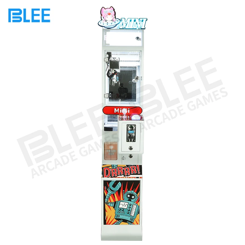 Hot Selling Doll Park Coin Acceptor Mini Crane Claw Machine Wholesale Small Claw Machine for Shopping Mall