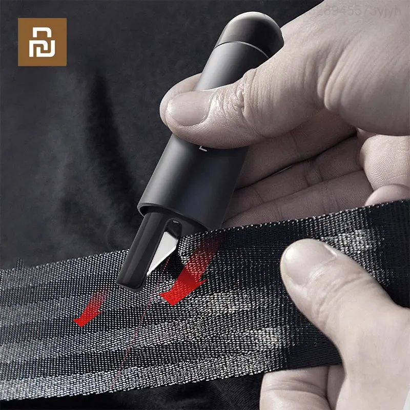 Youpin ZHUANSHU Car Safety Hammer Emergency Auto Glass Window Breaker Seat Belt Cutter Life-Saving Escape Outdoor Emergency Tool