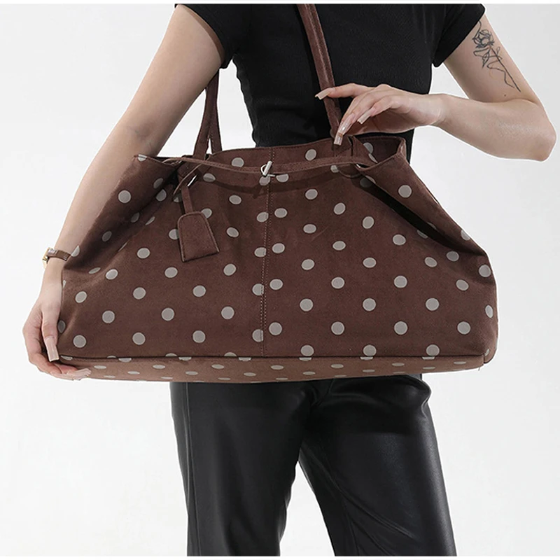 Vintage Casual Tote Tasche Neue Große-kapazität Handtasche Europa Amerika Beliebte Heißer Verkauf Unterarm Tasche Hochwertige Pu Pendler Taschen – Detail 31