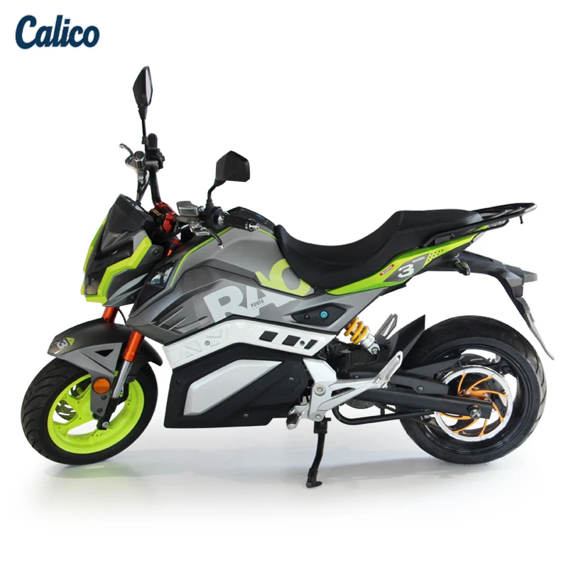 

Calico Street Bike Электрический мотоцикл для взрослых 72 В 2000 Вт Передний и задний дисковый тормоз Off Road Muddy City Off Road Модель