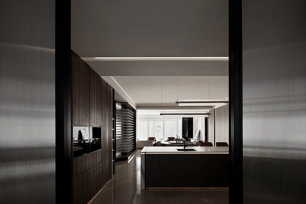 Sanhai Light تصميم داخلي خطة أرضية ثلاثية الأبعاد ماكس تقديم مشروع تخطيط شقة منزل عصري حل منزلي مكرر #4