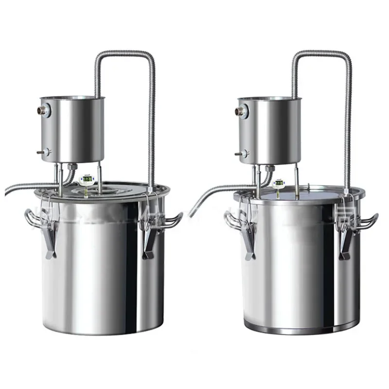 Electric Distiller Brandy Distilling Machine Wine Beer Fermentation Pot Whisky Distillery Collumn  Alcohol Making  Equipment