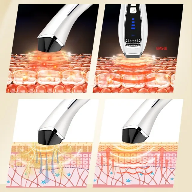 Thuisgebruik Schoonheidsapparatuur 7 In 1 Face Lift Massager Rf Ems Led Anti Rimpel Beauty Apparaat Microcurrent Huid