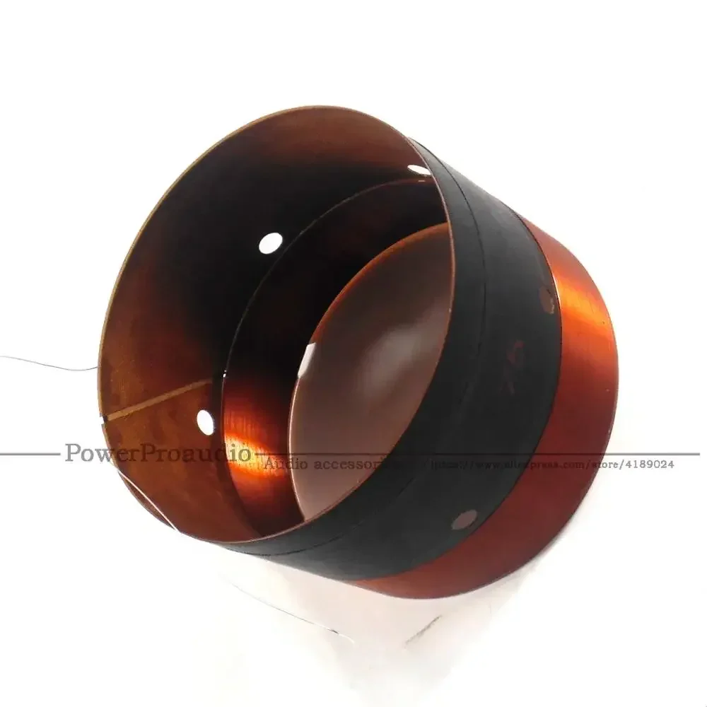 woofer de bobina de voz de baixo de 75mm com furo de saída de ar de som para alto-falante subwoofer de 12 polegadas-18 polegadas 8ohm entrada/saída