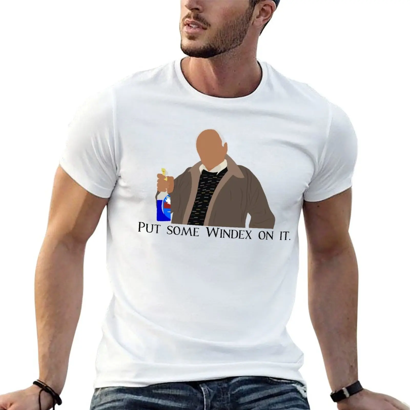

t shirts for Quote man T-Shirt Gus Big Greek designer Windex g man t shirt men My Wedding Fat
