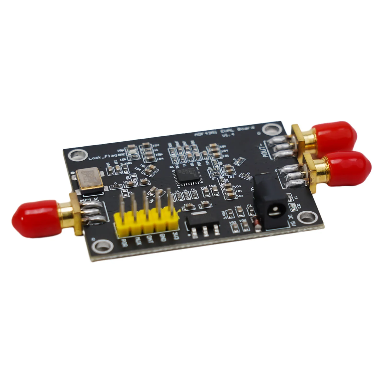 

35M 4 4G PLL RF Signal Generator Module Board ADF4351 Phase Locked Loop Materials Point Scanning SMA Female Interface