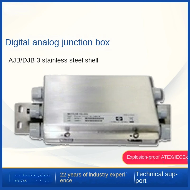 Explosion proof junction box Mettler Toledo AJB-005 five hole stainless steel shell weighbridge digital junction box