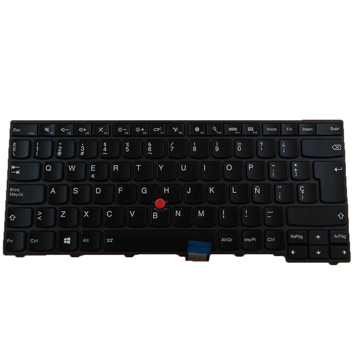 Imagem -04 - Origg Spa Las Latino-americano Espanhol Teclado Retroiluminado para Thinkpad T440 T450 T460 T440s T450s Teclado 01ax313 04x0142 04x0104 Novo