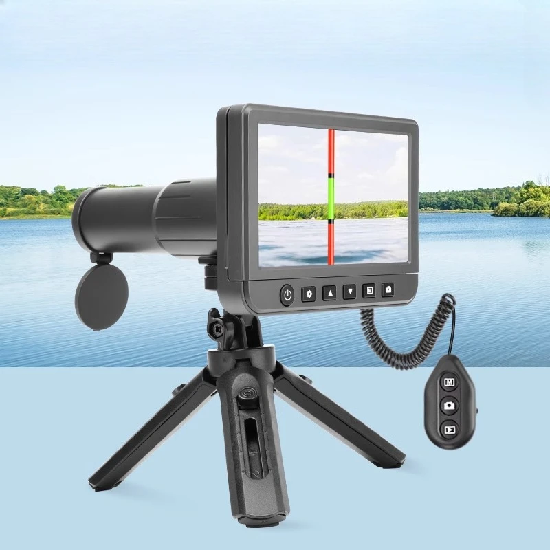 

Fishing Digital 50X Magnification Telescope Camera Long Focus Lens with 5 Inch LCD for Video Record Take Photos