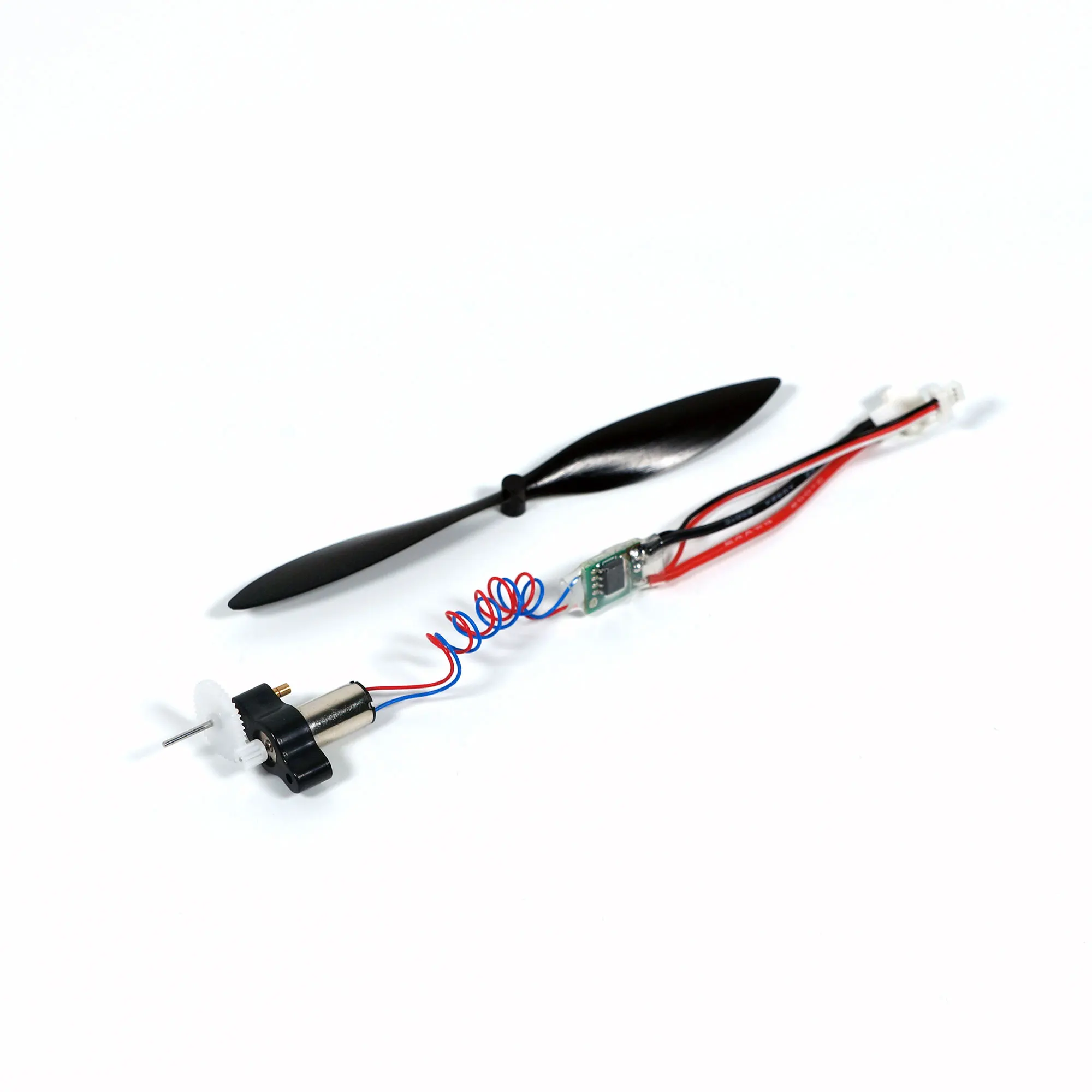 AEORC DIY Micro sistema de alimentación cepillado con Motor cepillado de 7x16mm/Micro receptores de utilería para RC Micro Mini interior BLPS716
