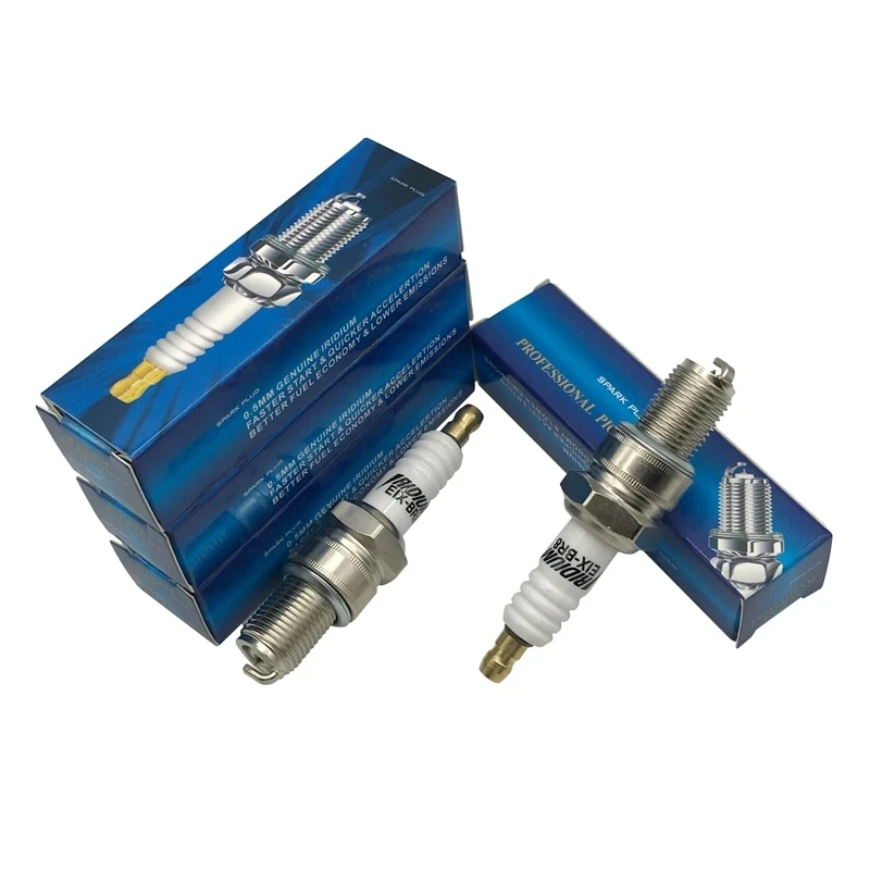 1 2 4 pezzi candela allo iridio EIX-BR8 per TP406C AGR901X BR8EIX B8EIX IW24 IW22 805LP W24ESRZU W3CP GR8DI8 BPR8EIX BR7EIX RN3C