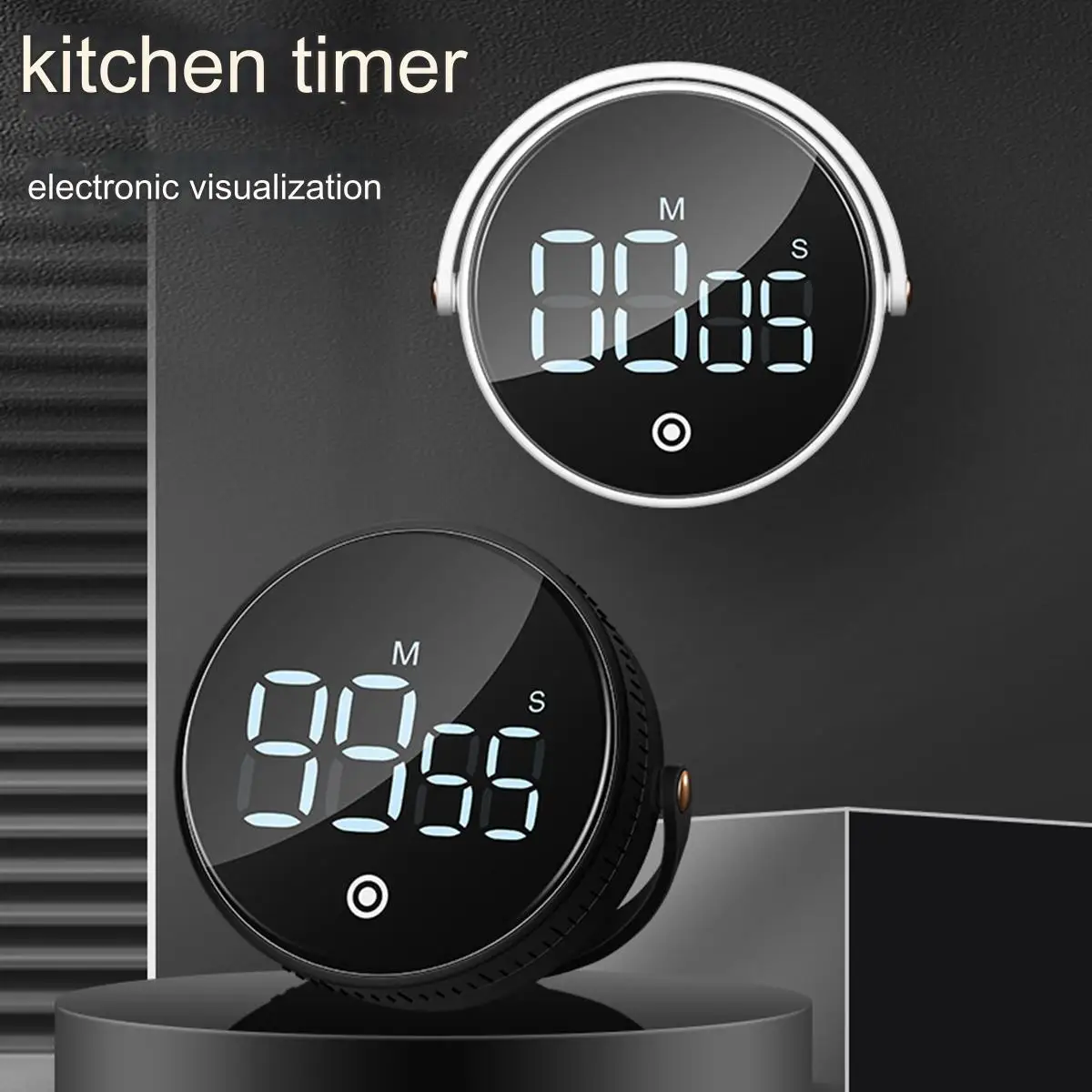 

Kitchen Timer, Intelligent Digital Productivity Timer, Egg Timer, Pomodoro Timer, Egg Timer, Digital Egg Timer for Cooking