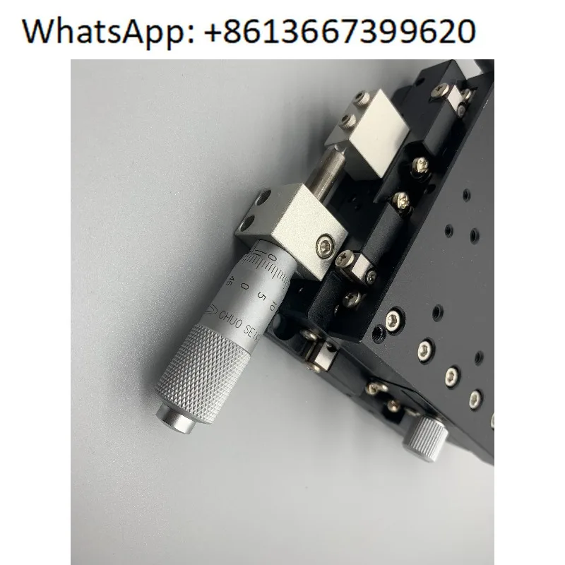 Manual Two Axis Fine Adjustment Platform LD-947-S1 90mm XY Mobile Platform