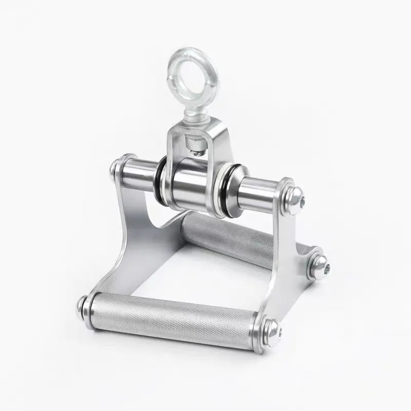 V-Shaped Pull-Down Bar for Gym - T-Bar Row Attachment & Cable Machine Handle