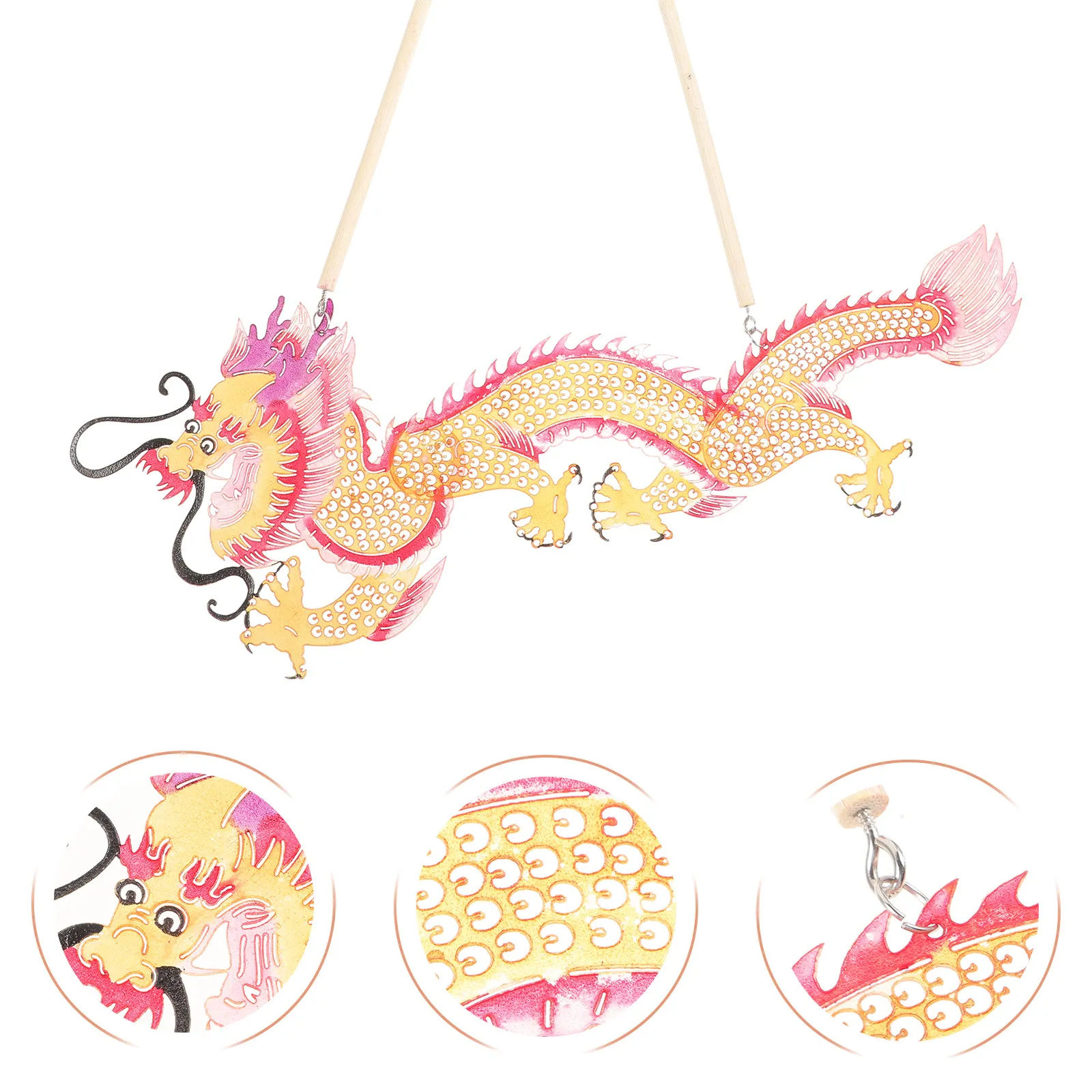 Chinese Shadow Puppetry Handmade Traditional Shadow Puppetry Game Prop Paper Wood Durable Craft At Home Parent Child Performance