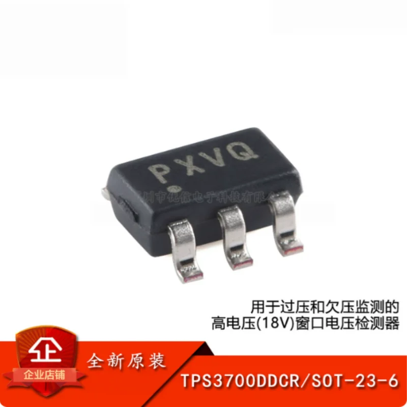 10Pcs TPS3700DDCR Original Genuine IC SOT23-6 TPS3700 Window Voltage Supervisor Comparator Chip Electronic