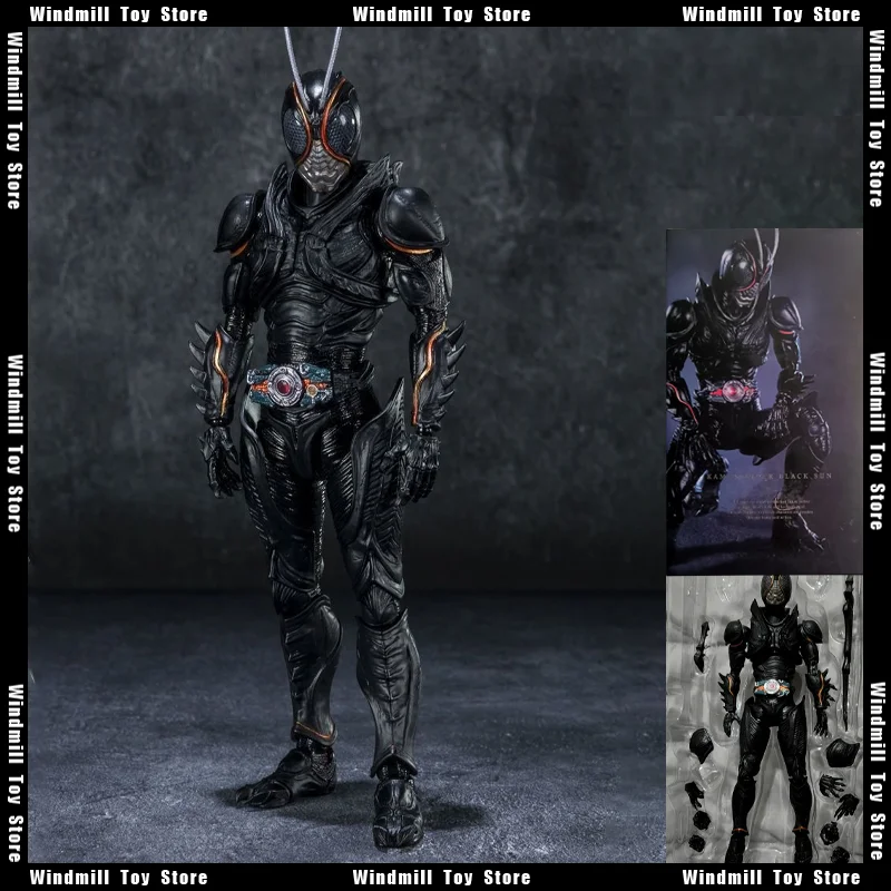 

17cm Kamen Rider BlackSun K0SHF Soft Rubber Doll Peripheral Model Doll Figure Decoration Toy Collections Room Decorations Gifts