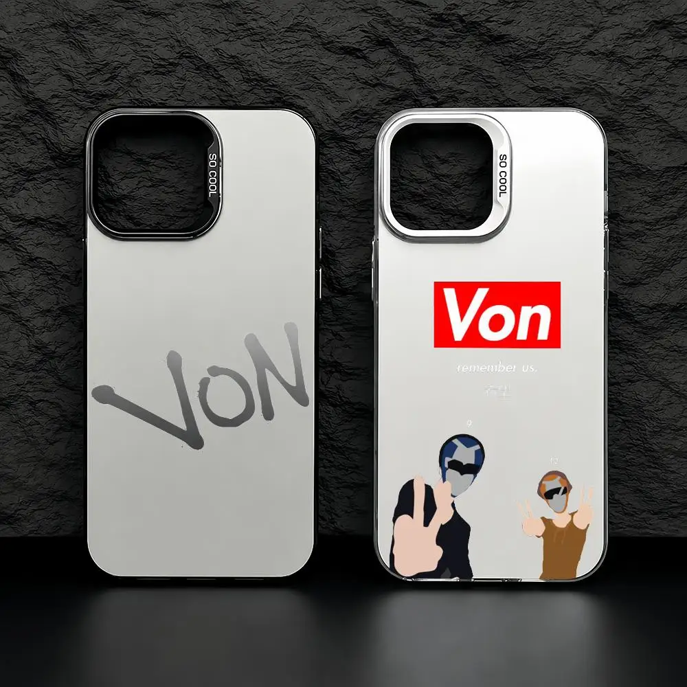 Coque de téléphone Anime Nine Terror Resonance pour iPhone 11/12/13/14/15/16/17 Pro Max, coque en TPU Aurora, antichoc, fine et élégante