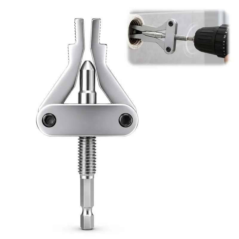 New Pipe Extractor Broken Thread Puller Hex Shank Power Drill for PPR PVC Plastic MPP Pipes DN20/25/32 1/2″ 3/4″ 1″ Inch