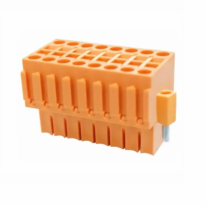 100PIN  Yellow KF2EDGKEM 3.5MM FEMALE INSTRUMENTATION DOUBLE LAYER CONNECTOR PLUG-IN TERMINAL BLOCK 15EDGKSHM