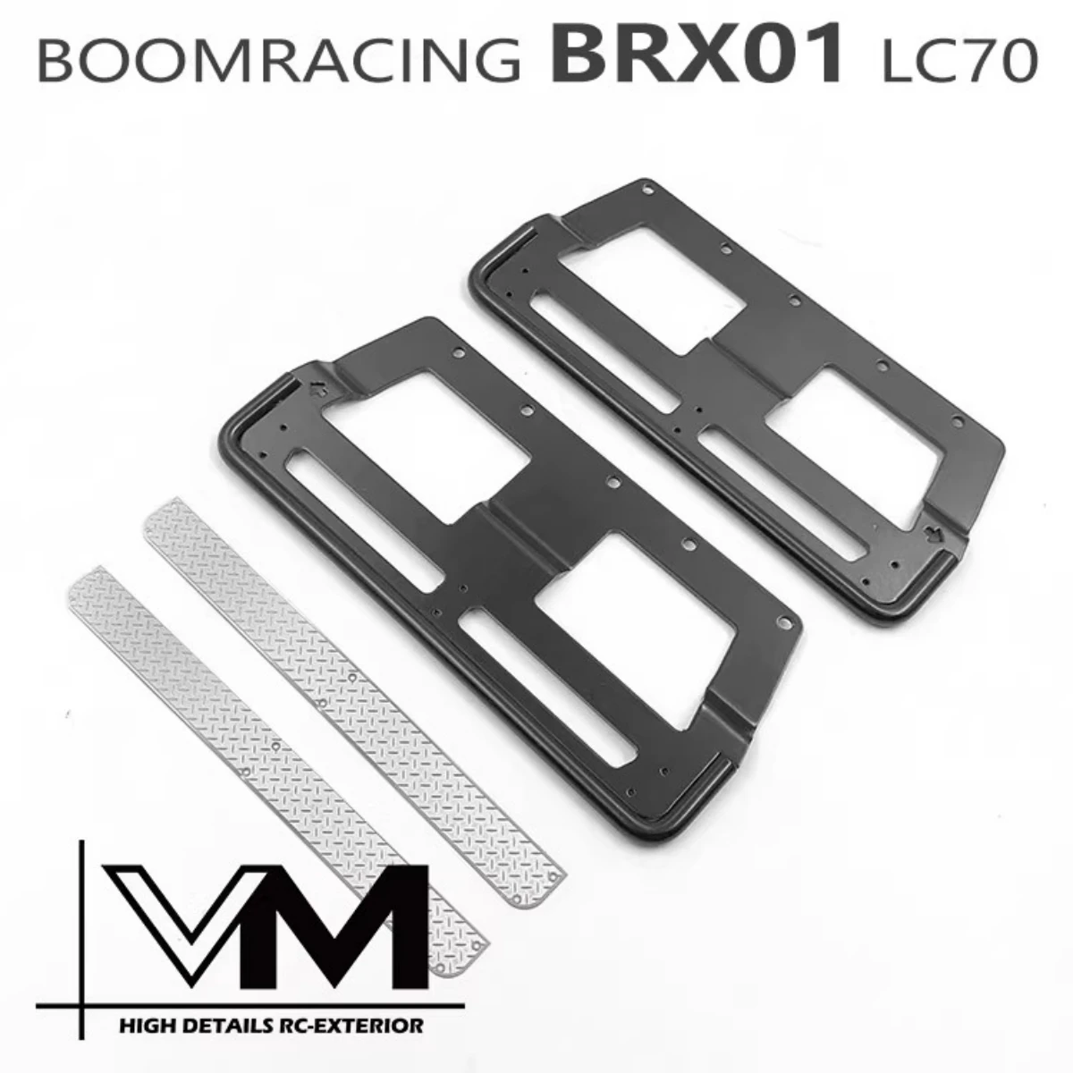 

CChand Metal ARB Side Pedal for 1:10 RC Car Boomracing BRX01 LC70