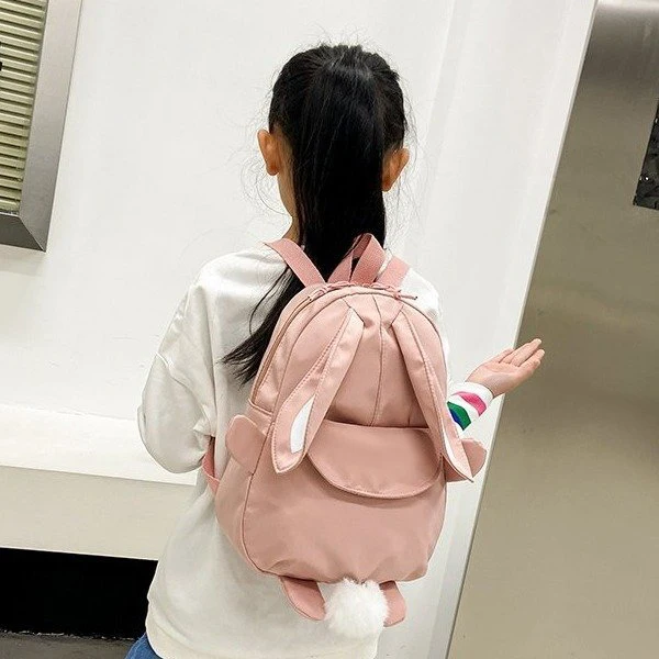 Fashion Children School Bags Bunny Portable Backpacks Kids Travel Rucksacks Korean Cartoon Cute Boys Girls School Book Backpack