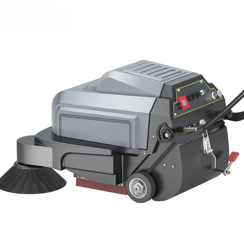 Comercial High Performance Hand Push Electric Garbage Manual Sweeper Machine For Sale