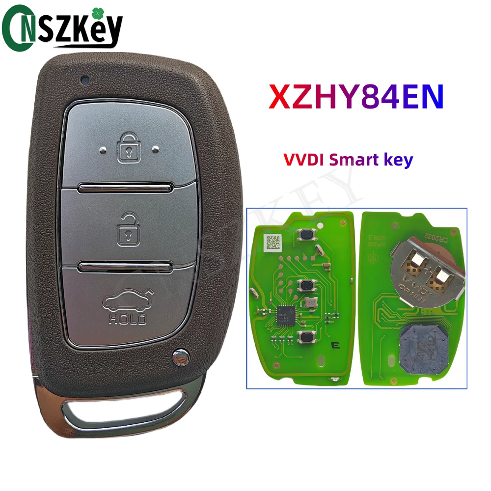 CNSZKEY XZHY84EN VVDI Xhorse Special Key PCB Board Exclusively For Hyundai Car Smart Remote Key With Key Shell Battery And LOGO