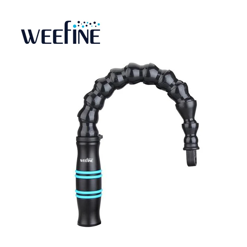 Weefine Adjustable Loc Line Flexible Light Arm Handle Tray Bracket YS Mount Diving Gopro TG5/6 RX100 Camera Housing Underwater