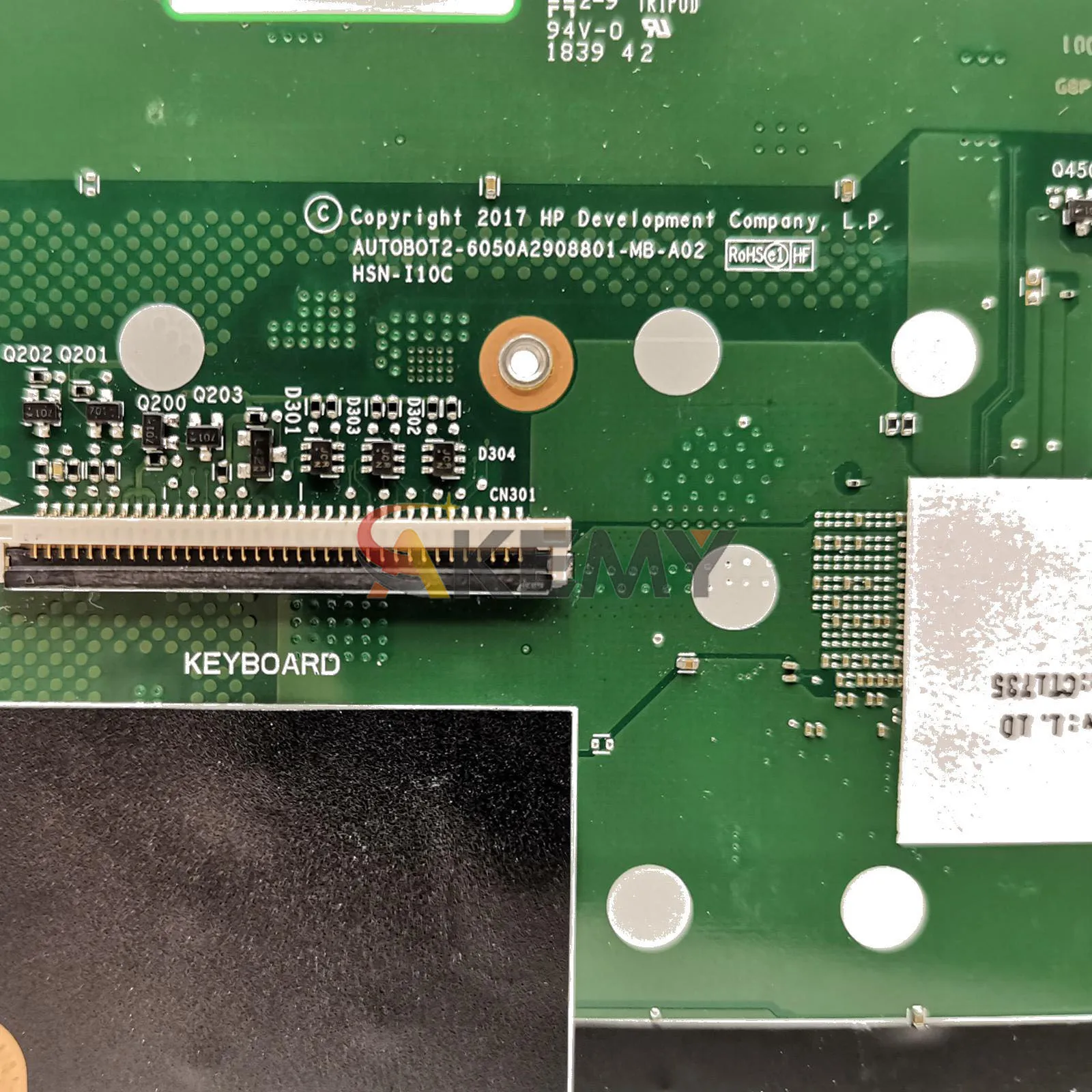 6050A2908801 ل HP ProBook X360 11 G2 EE اللوحة الأم للكمبيوتر المحمول 932688-601 932687-601 مع M3-7Y30 i5-7Y54 وحدة المعالجة المركزية 4G/8G RAM #6