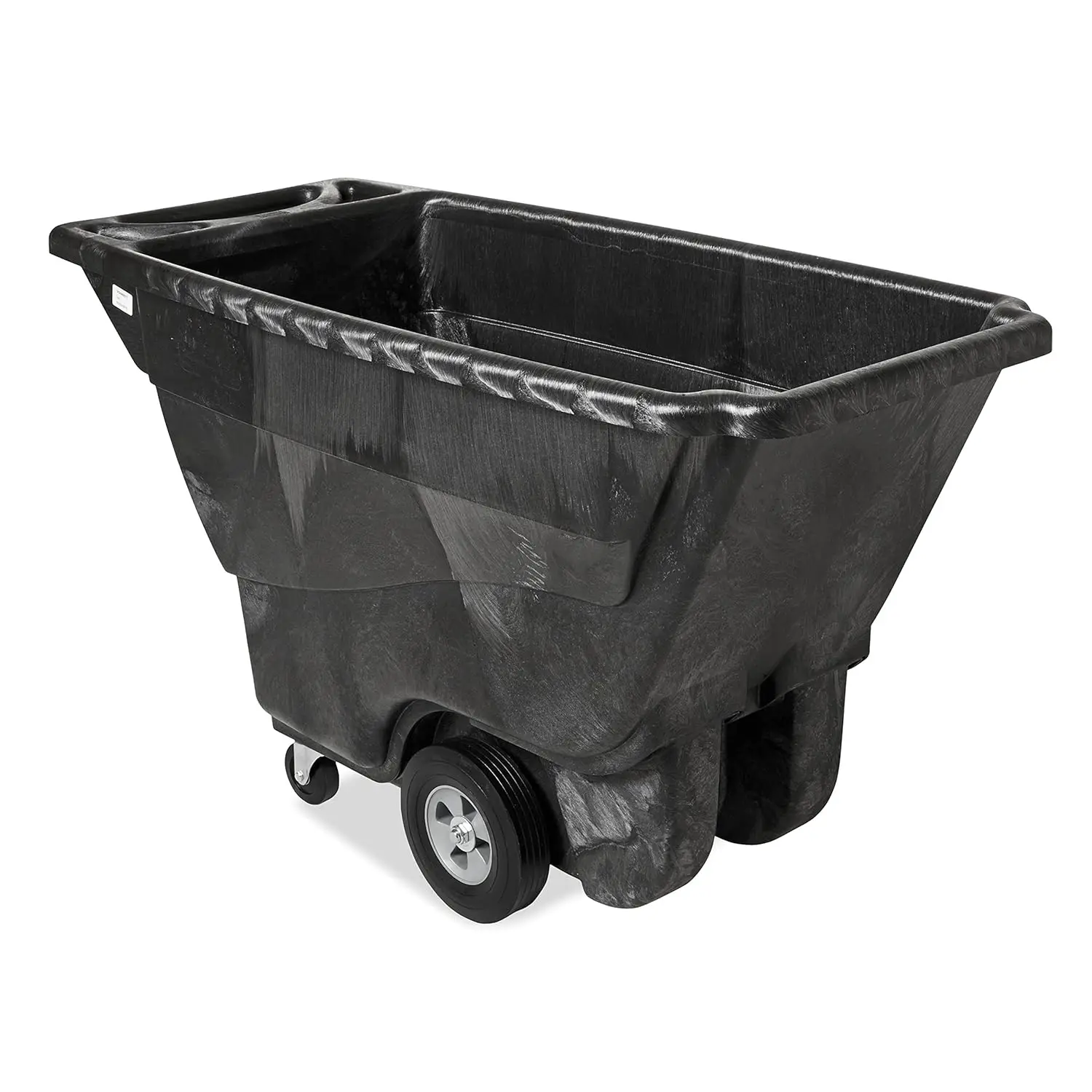 Tilt Dump Truck/Trash Cart/Garbage Collection/Recycling, 850 lbs 1/2 Cubic Yard Heavy Load Capacity with Wheels