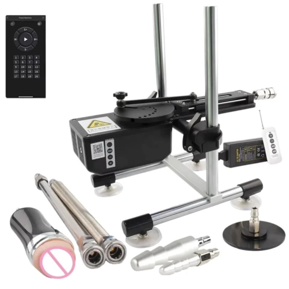 FREDORCH 70W Power Sex Machine APP Control Masturbation Machine with Vac-U-Lock Dildo Attachment Sex Toys  for Women and Men