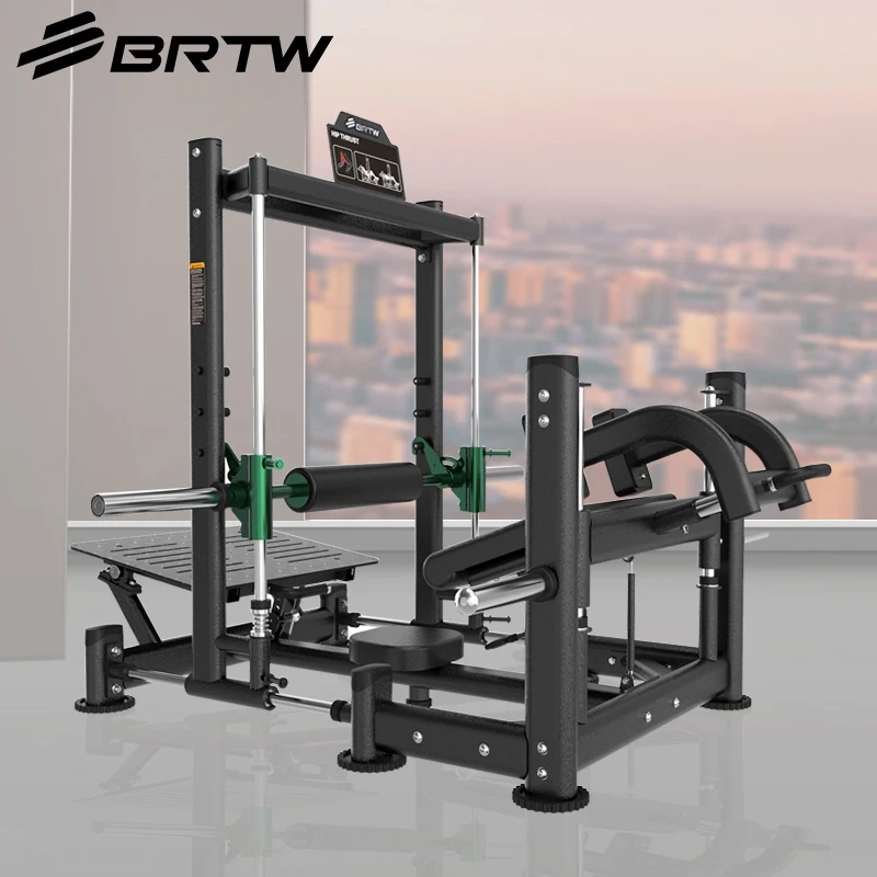 

Commercial Gym Fitness Hip Trainer Strength Machine Plate Loaded Glute Builder 3D Hip Thrust Machine