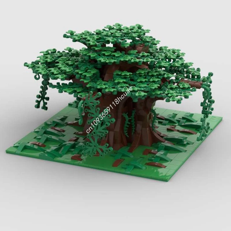 

1183 шт. MOC большая елка, строительные блоки, рождественский расслабляющий подарок «сделай сам», идеально подходящий для творческих взрослых, креативная модель, детский образовательный подарок