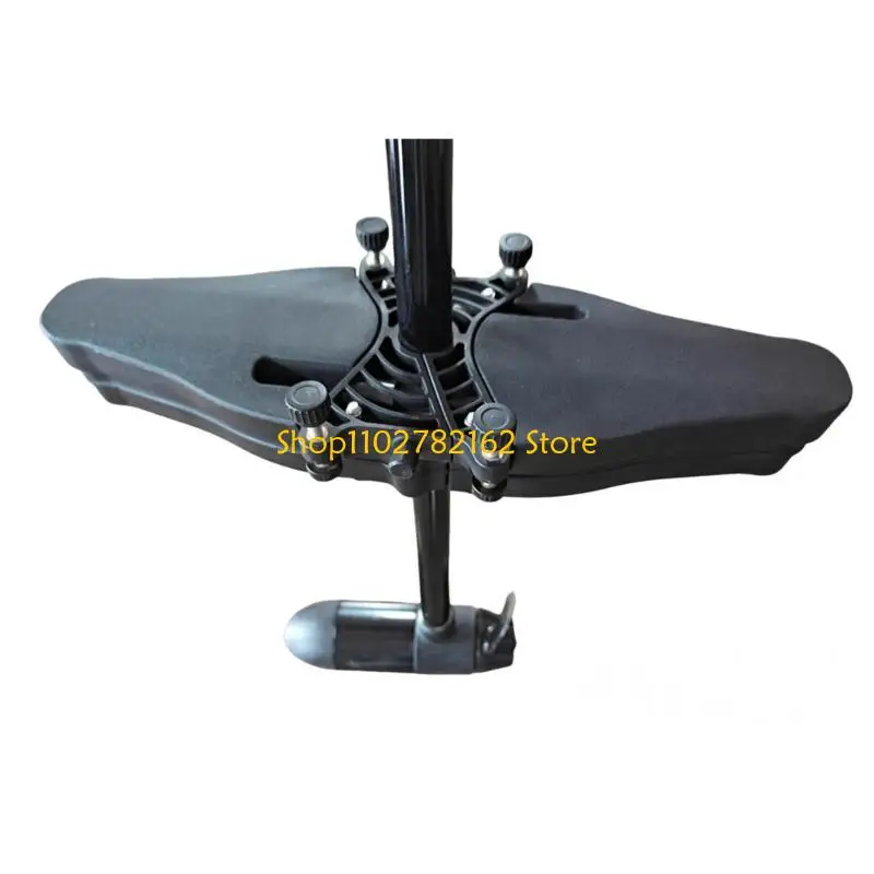 547B Fishing Boat Motor Mount Bracket, Reinforced Black Plate for Use