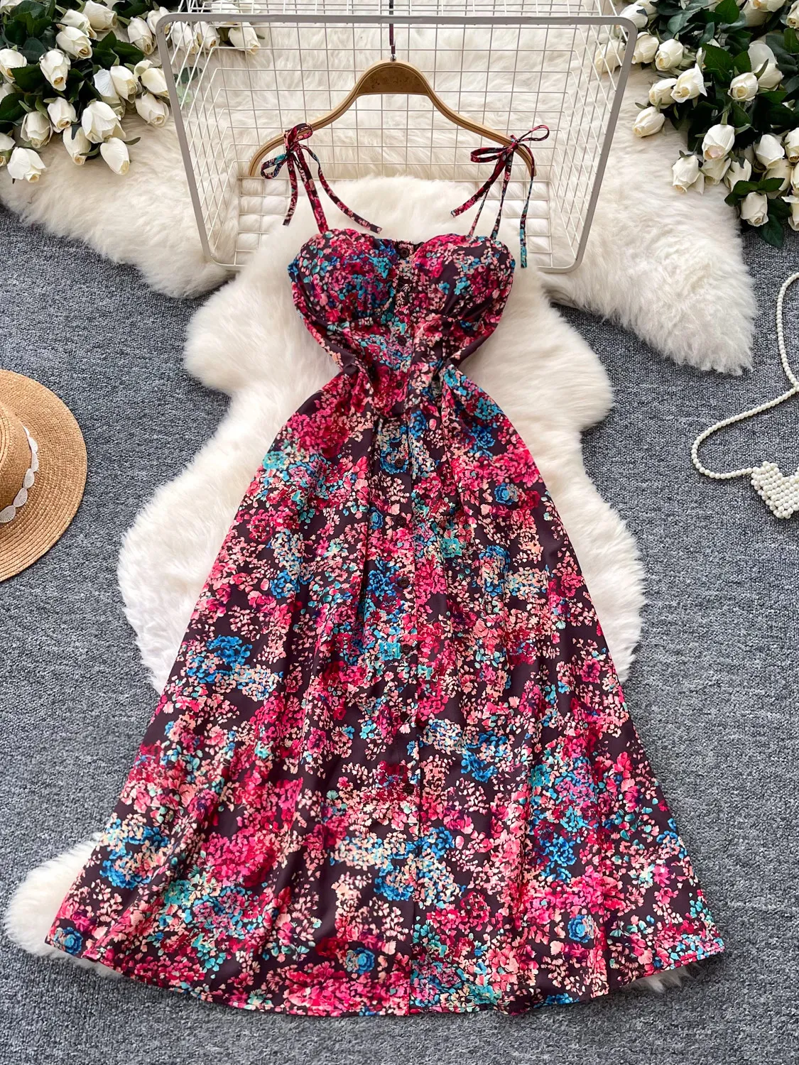 1990s slip dress Marina 90s Silk Midi Small a timeless design that pdpcolor: Khaki High Flyer Lace A Line Two Personalize Blanket?:Yes Add Personalization (+$30)