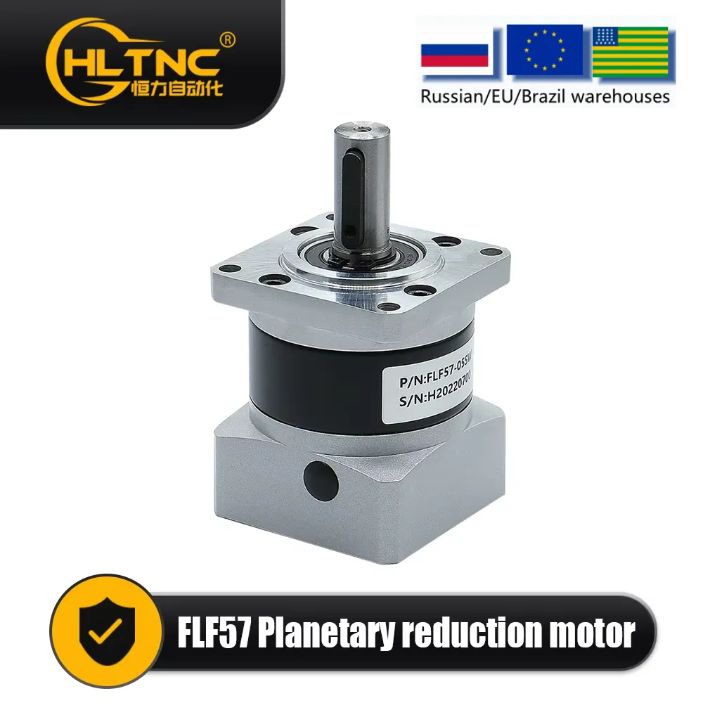 Planetary Reducer FLF57 Suitable for Nema 23 Gear Ratio 4 / 5 / 10 / 20 / 25 / 50 Max 25N.m  For Nema23 57 Stepper Motor