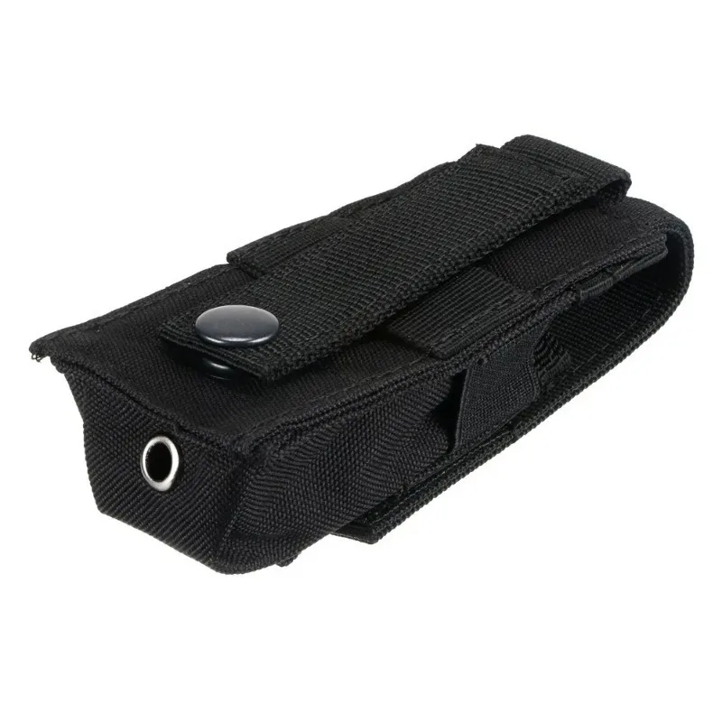 M5 Small Flashlight Bag Outdoor Multifunctional Tactical Flashlight Bag Small Single Edc Tool Kit Molle Accessory Pouch image 2